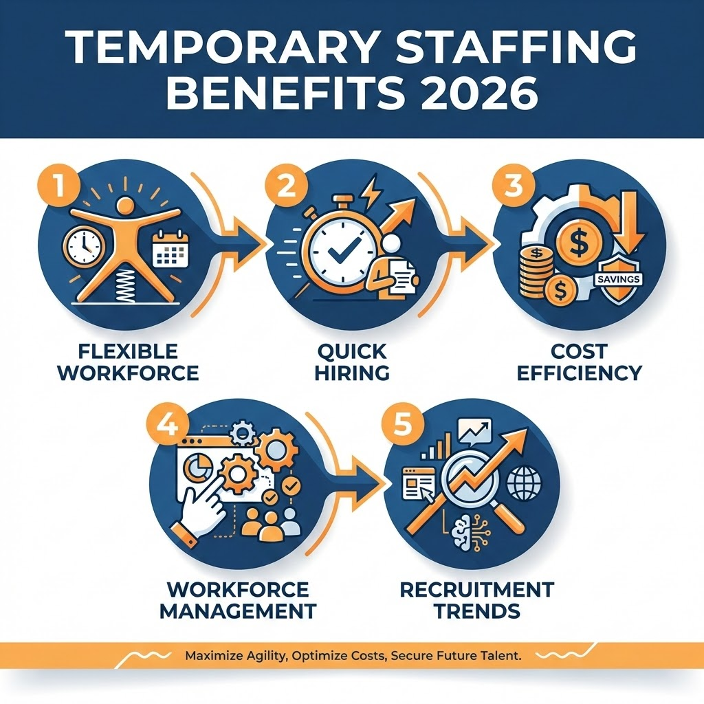 Benefits of temporary staffing for businesses