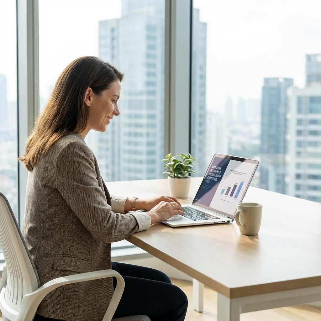 Employer branding concept with diverse professionals in recruitment