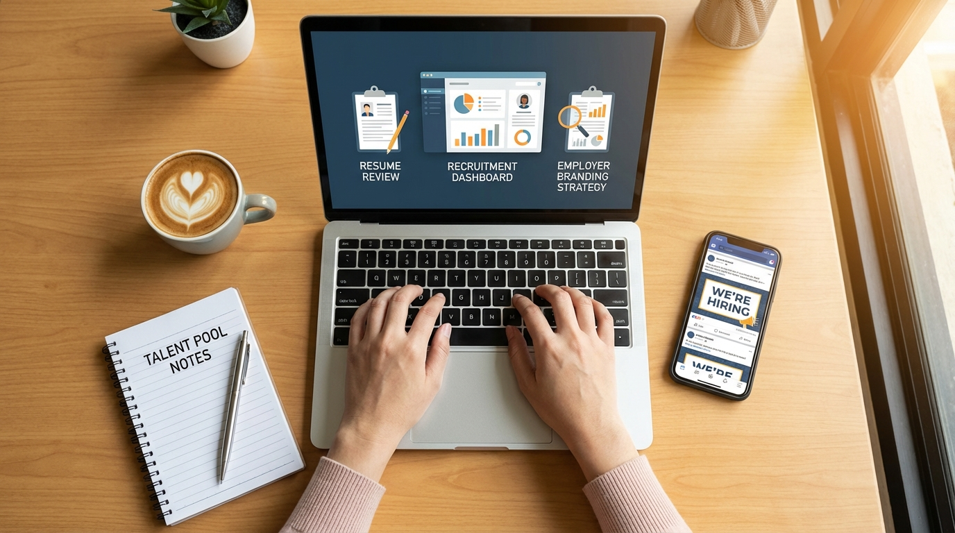 Framework of 4 P's in employer branding for recruitment