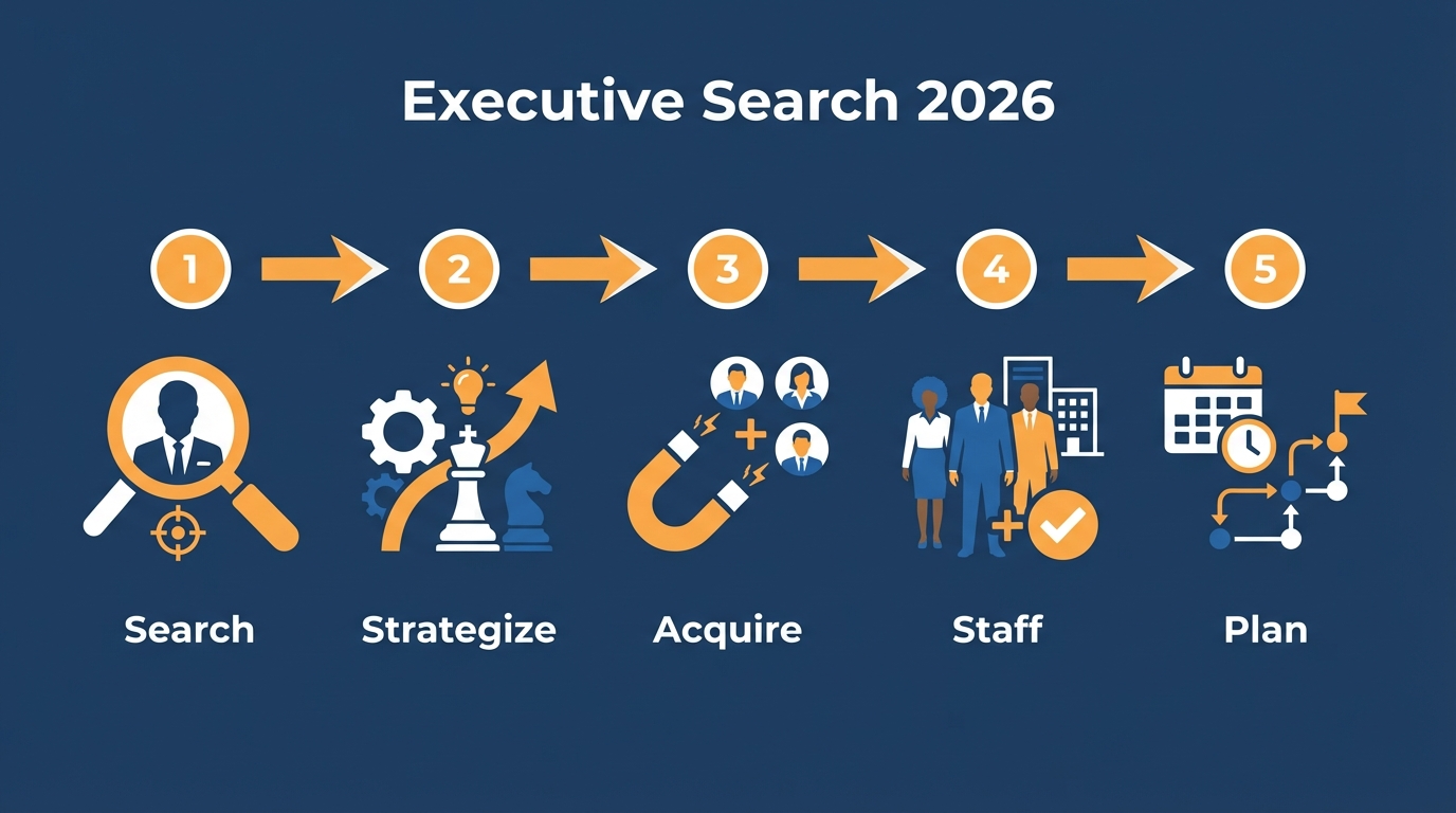 Checklist and final recommendations for executive search strategies in hiring