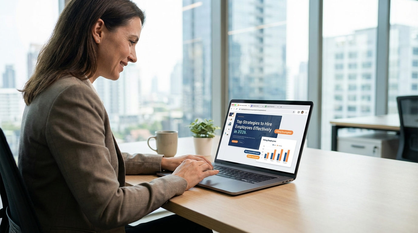 Recruitment strategies and hiring process in action