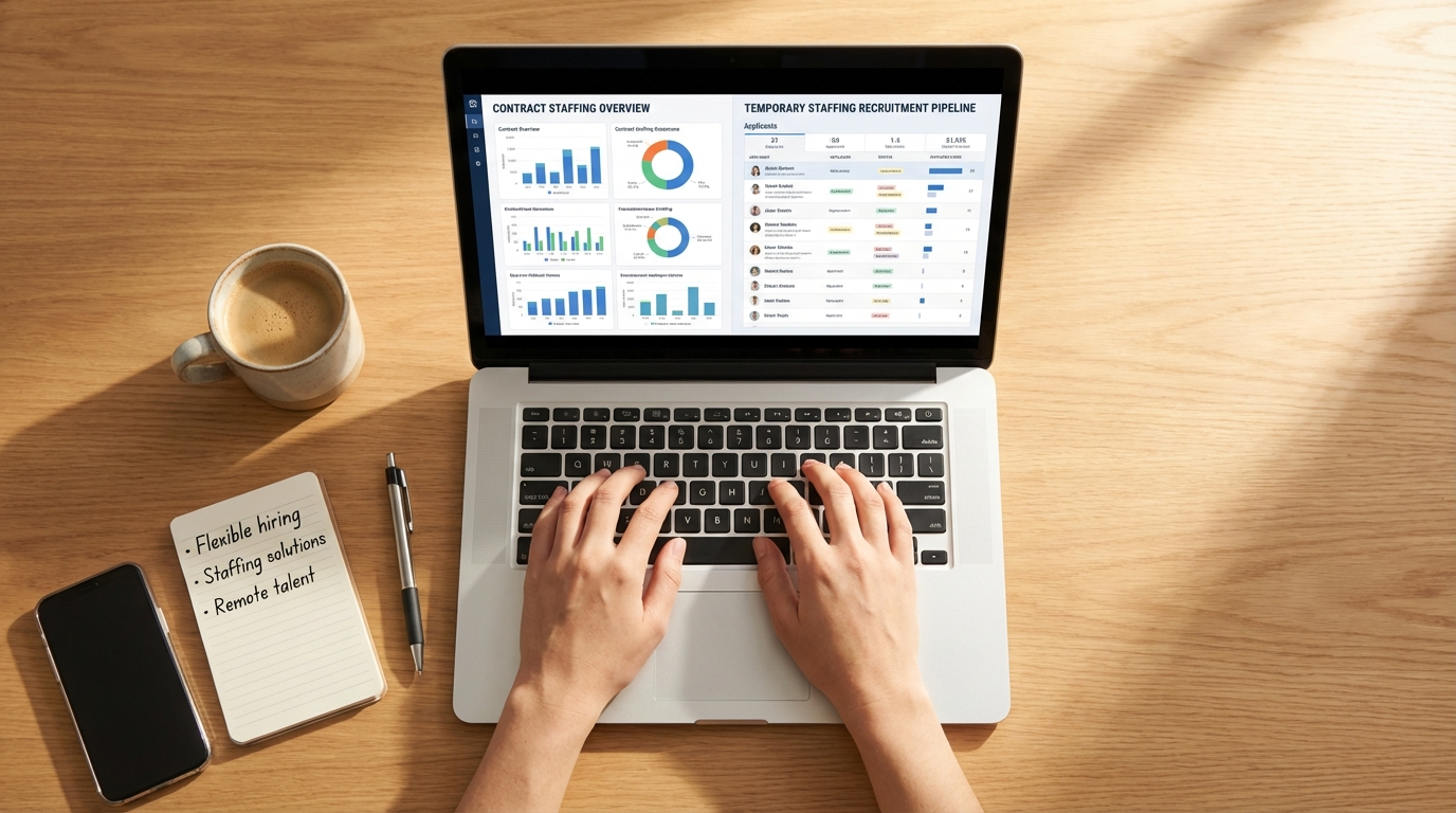 Benefits of contract staffing for agile workforce management