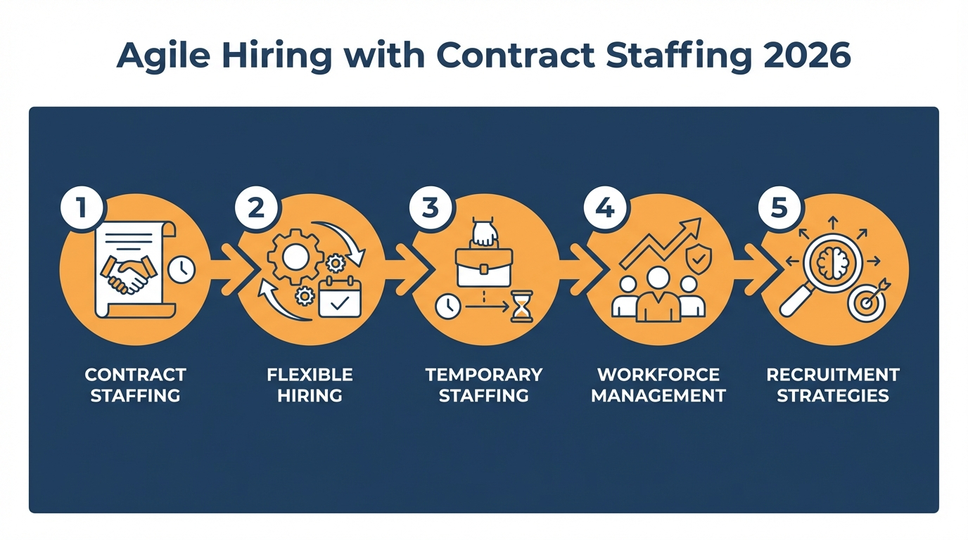 Summary checklist for contract staffing benefits and implementation