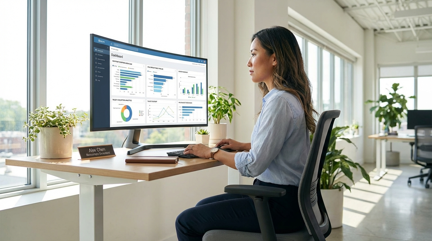 Agile hiring workflow using contract staffing