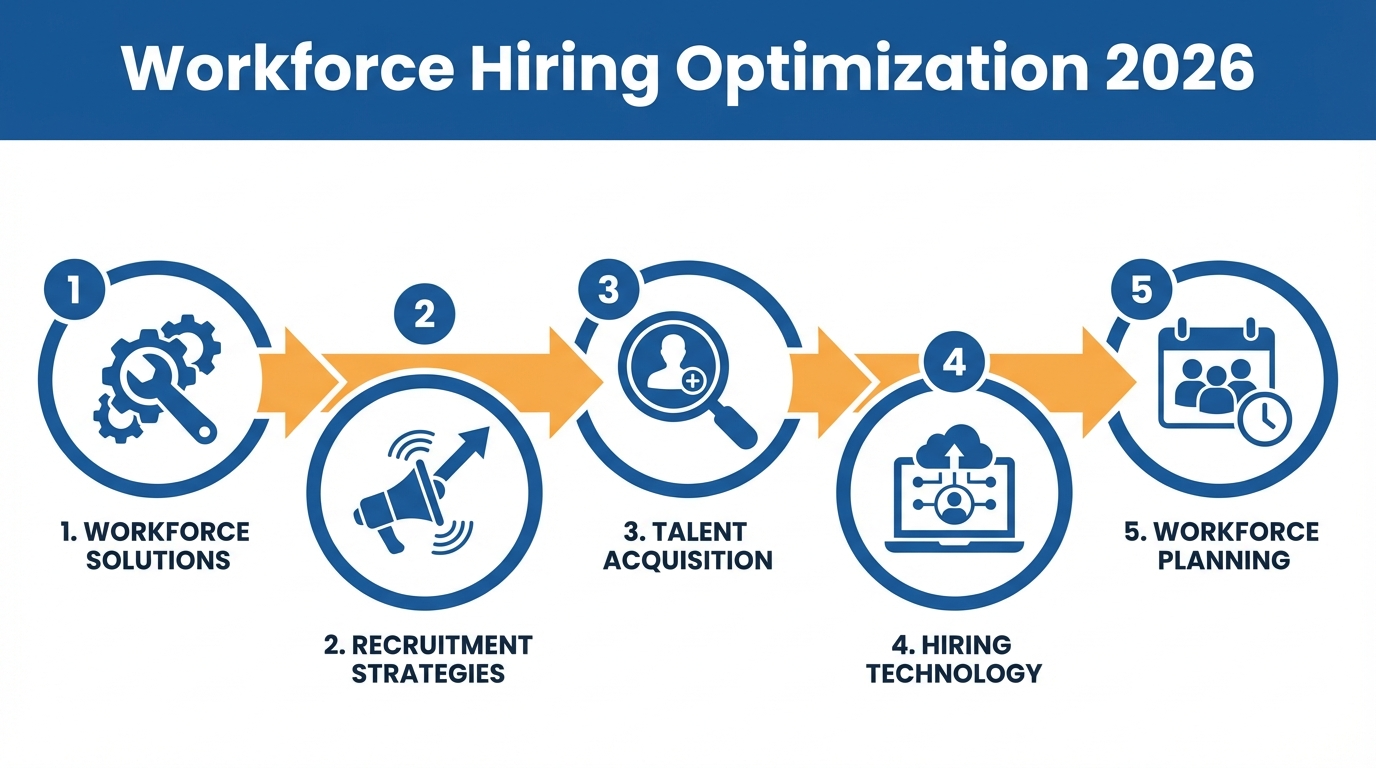 Workforce management optimizations and hiring checklist