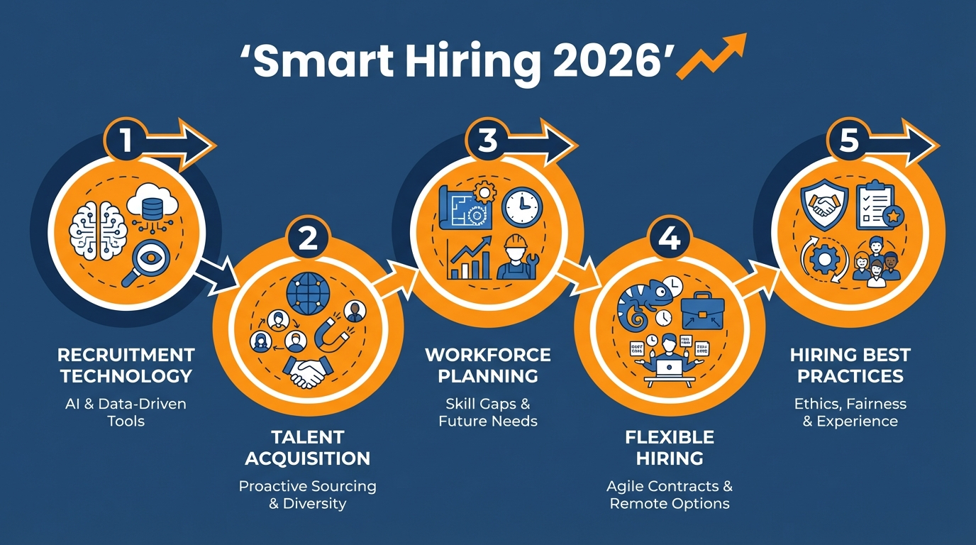 Checklist for smart hiring strategies and workforce solutions 2026