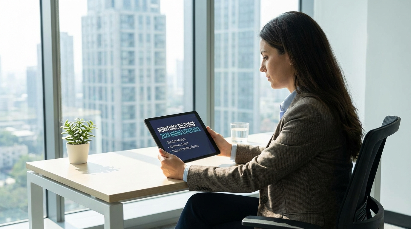 Advanced recruitment technology and workforce frameworks for hiring