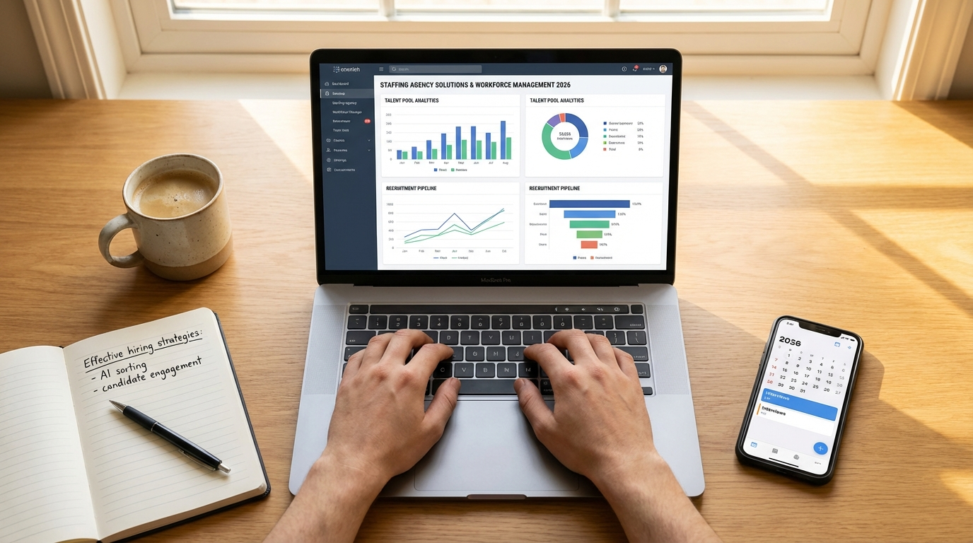 Recruitment services and staffing agency offerings overview